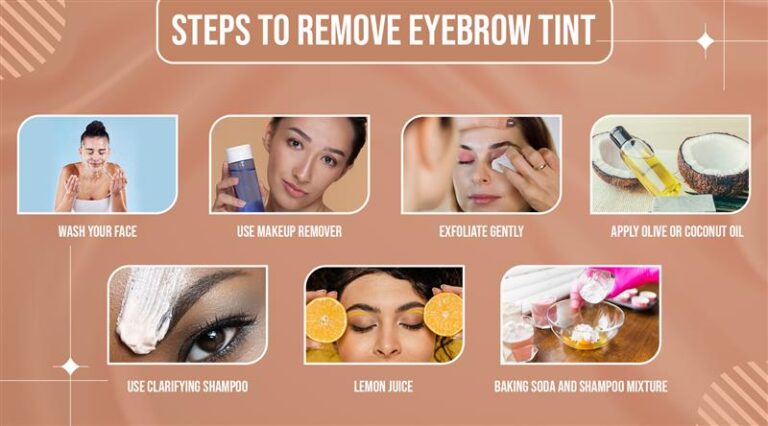 How to Remove Eyebrow Tint: Simple & Effective Methods