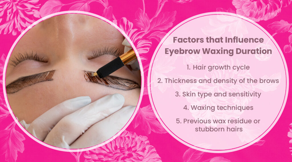 Factors that Influence Eyebrow Waxing Duration