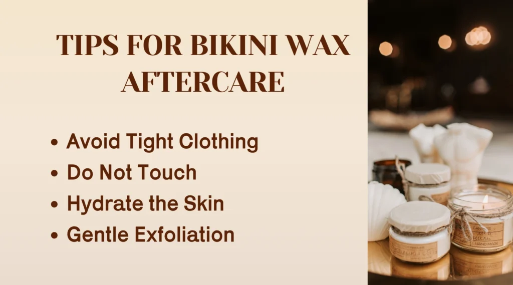 Tips for Bikini Wax Aftercare