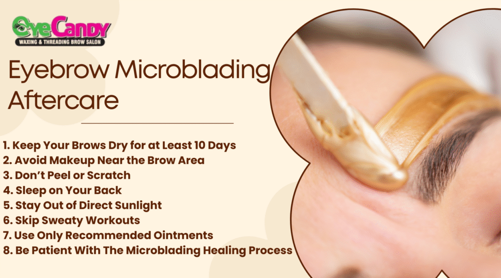 Eyebrow Microblading Aftercare