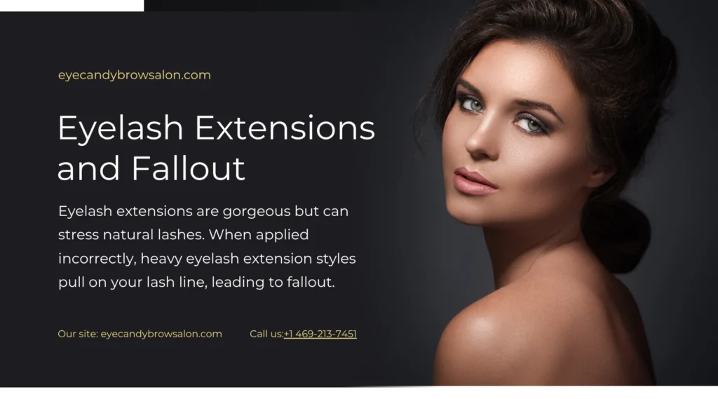 Eyelash Extensions and Fallout