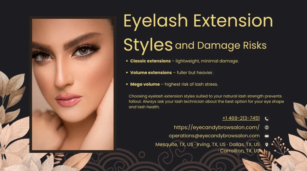 Eyelash Extension Styles